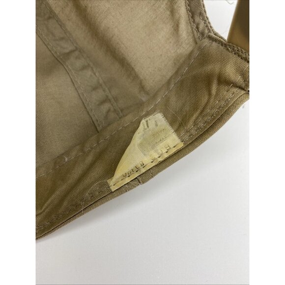 EFCO Green Tan Baseball Cap Hat Snap-back Verona VA - Picture 7 of 7